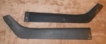 1969 1970 Mustang Fastback Mach Shelby Orig Fold-down Rear Hockey Stick Trims. Fixed Price $279.00.