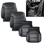 For 2014-2019 Chevy Silverado Driver & Passenger Side Bottom Top Seat Cover Set. Fixed Price $139.88.