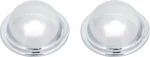 1962-66 Impala Corvair Chevelle Bucket Seat Pivot Caps Chrome Pair. Fixed Price $26.67.