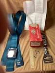 1964 Ford & Mercury, 1965 Mustang Nos Turquoise Seat Belt Kit #C3RZ 6261200-J. Fixed Price $299.99.