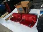 Nos 1968 Ford Galaxie Mustang Bronco Head Rest Kit Red Fomoco Torino Oem. Fixed Price $349.99.