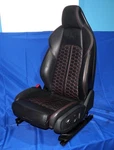 *notes* 2018-2025 Audi RS5 Sportback Driver Left Front Seat Black W/red Stitch. Fixed Price $719.95.