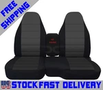 Truck Seat Covers Cotton Blk-charcoal Center Fits 04-12 Ford Ranger 60/40 Hiback. Fixed Price $59.49.