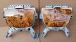 Jaguar Vanden Plas XJ8 Xjr Left & Right Wood Fold Down Picnic Tables Trays 04-07. Fixed Price $197.00.