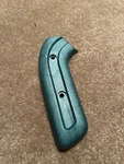 1967 Cougar Standard Gt 6.5 Litre XR7 Orig Aqua Pass Outer Seat Hinge Cover. Fixed Price $28.00.