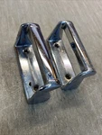 1955-56 Chrysler Windsor Deluxe/new Yorker 4-DOOR Rear Seat Grab Handles. Fixed Price $55.00.