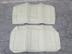 New Repo 1971-1972 Chevelle Rear Convertible Seat Covers Covert Malibu Ss. Fixed Price $199.99.