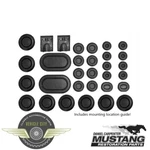 1967 Mustang Cougar Body Plug Grommet Kit 33 Pcs. Fixed Price $47.99.