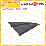 Genuine Toyota Land Cruiser 80 LX450 Passenger Mirror Triangle Cover 67491-60020. Fixed Price $34.22.
