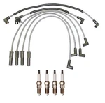 Denso Wire Set 8MM & Double Platinum Spark Plugs 0.040 Kit Ford Mercury L4. Fixed Price $85.95.