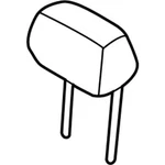 Genuine Bmw Headrest Imitation Leather 52-20-7-315-209 New. Fixed Price $216.27.