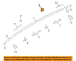 Hyundai Oem Santa Fe Rack Rail Luggage Carrier-roof Cap 872934Z0003F. Fixed Price $8.49.