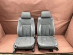 Bmw E38 740IL E39 540I Front Complete Seat Grey Leather Pair Oem 133K Miles. Fixed Price $179.99.
