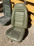 1974-1981 Chevy Camaro? Rh Standard Bucket Seat With Tracks Vega-nova+ Green. Fixed Price $125.00.