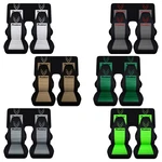 Fits 1967 2002 Pontiac Firebird Front And Rear Seat Covers Two Tone W/design. Fixed Price $169.99.