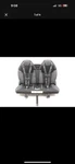 13-16 Tesla Model 3RD Row Black Cloth Child Jump Seat. Fixed Price $650.00.