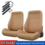 Pair Bucket Seats With Slider Kit For Chevy Chevelle Monte Carlo Corvette 60-79. Fixed Price $499.00.