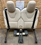 2016-2020 Tesla Model X Rear 3RD Row Seat Upper Left/right Cushion Beige Oem. Fixed Price $450.00.