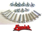 1969-1972 Olds Cutlass 442 22 Pc Bucket Seat Panel Screw Fastener Kit. Fixed Price $9.50.