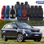 Car Seat Cover Full Set Front Rear Leather Cushion For Kia Sorento Optima Rondo. Fixed Price $119.28.