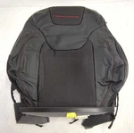 New Oem Genuine Jeep Black Red Leather Seat Cover 2014-2018 Cherokee Trailhawk. Fixed Price $245.00.