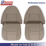 1999-2004 Ford Mustang Gt Leatherette Front Seat Covers Medium Parchment. Fixed Price $215.70.