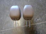 Set Of 2 Rear Seat Headrest Leather Brown Fits 04 Mdx 68557. Fixed Price $164.00.