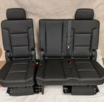2019 Chevy Tahoe Factory Oem Black Leather 2ND Second Row Seats Ls Lt Premier. Fixed Price $2029.34.