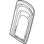 Genuine Bmw Imitation Leather Rear Panel 52-10-7-057-745 New. Fixed Price $283.89.