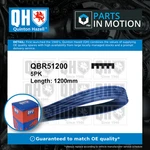 Rib Multi Drive Belt Fits Chrysler Tacuma MK2 2.5D 1995 Qh Quality New. Fixed Price $17.60.