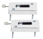 Oer Chrome Headrest Escutcheon Set For 1969 Pontiac Firebird And Chevy Camaro. Fixed Price $56.98.