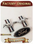 Oem 2002 Ford Mustang Emblems Fenders And Name Plate. Fixed Price $33.30.