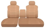 Front Set Car Seat Covers Fits 1998 Oldsmobile Regency 60/40 With Console. Fixed Price $109.99.