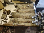 1968-71 Gm Chevy Buick Pontiac Oldsmobile Cadillac Deluxe Tan Seat Belts 4902. Fixed Price $395.00.