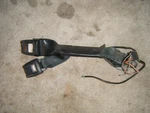 1973-1976 Mopar Black Seat Belt Front Middle 2 Female Dart Duster Demon 73-76 Oe. Fixed Price $130.00.