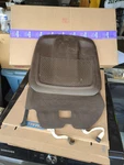 Audi Q7 A4 A6 A3 Seat Back Cover W/net Passenger/driver Genuine Oem 2/2. Fixed Price $99.00.