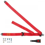 Front Static Seat Belt For Nissan Bluebird Estate 1986 Shape Red. Fixed Price $143.36.