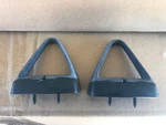 77-81 Camaro Firebird Front Bucket Seat Belt Guides Triangles Shoulder 9736538. Fixed Price $35.00.