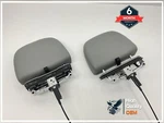 2017 - 2023 Audi Q7 4M 3RD Row Rear Left & Right Seat Headrest Set Black Oem. Fixed Price $267.74.