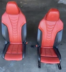 2020-2025 Bmw G16 M850I Gran Coupe 4DR Front Seats Complete Oem Red/black. Fixed Price $1200.00.
