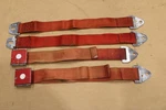 1964 Corvette Original Irving Ic 8000 Air Chute Seat Belts Red 65 66. Fixed Price $225.00.