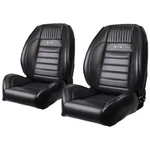 Tmi Front Bucket Seat Sport Ii Pro-series Low Back Pony Black Pair Mustang 19.... Fixed Price $2052.25.