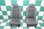 *stains* 17' Ram Gray Cloth Dual Lh Power Rh Manual Front Bucket Seats Pair 2X. Fixed Price $1139.99.