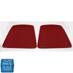 1967-70 Chevrolet Camaro / Pontiac Firebird Bucket Seat Backs Red Pair. Fixed Price $129.99.
