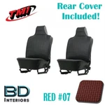 1970 1972 Vw Volkswagen Bug Beetle Convertible F/r Seat Upholstery- Red. Fixed Price $338.07.