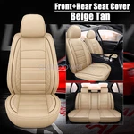 For Volvo Quilted Leather Car Covers 5-SEATS Front Rear Full Set Protectors. Fixed Price $71.49.