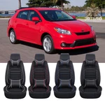Luxury Leather Front +rear Covers 5-SEATS Cushion Set For Toyota Matrix Xrs. Fixed Price $89.05.