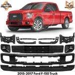 Front Bumper Face Bar Kit With Brackets Set 2015-2017 Ford F-150. Fixed Price $585.00.
