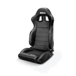 Sparco 009014NRSKY R100 Black Vinyl Reclining Highback Street Bucket Seat. Fixed Price $389.95.