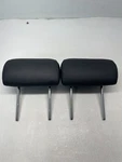 06-10 Bmw E60 550I 528I 535I Rear Seat 2ND Row Headrest Set Black Leather Oem. Fixed Price $55.00.